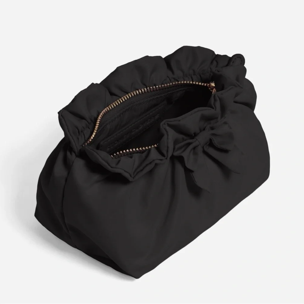 Stoney Clover Lane Bow Bag Pouch • Viral Nylon Clutch • NWT - Picture 9 of 11